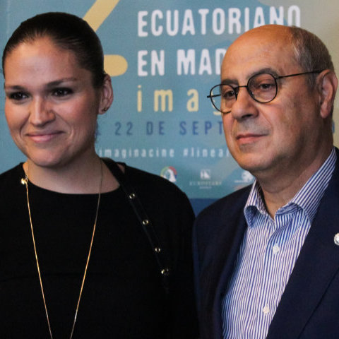 Marta Saavedra y Enrique Fernández de la Universidad Nebrija
