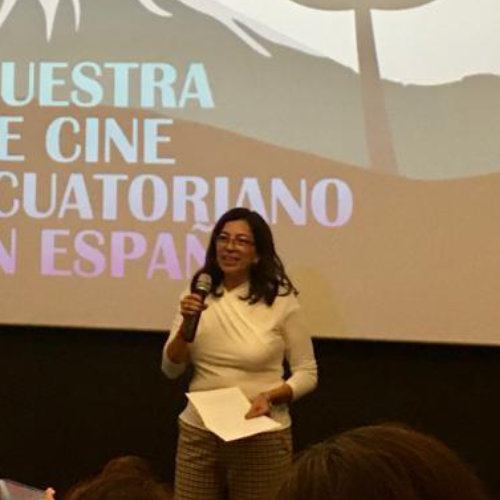 María Cristina Carrillo directora de Línea Imaginaria da la bienvenida a la 6ta Edición